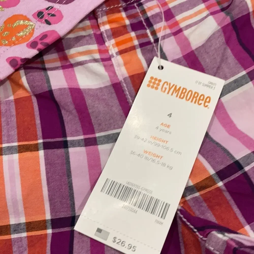 Gymboree 4 shorts with 2 t’s set NWT